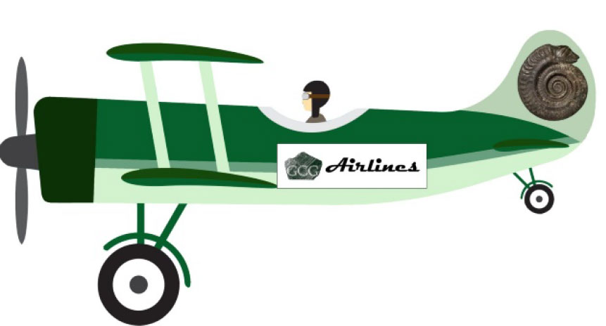 cartoon image of aeroplane