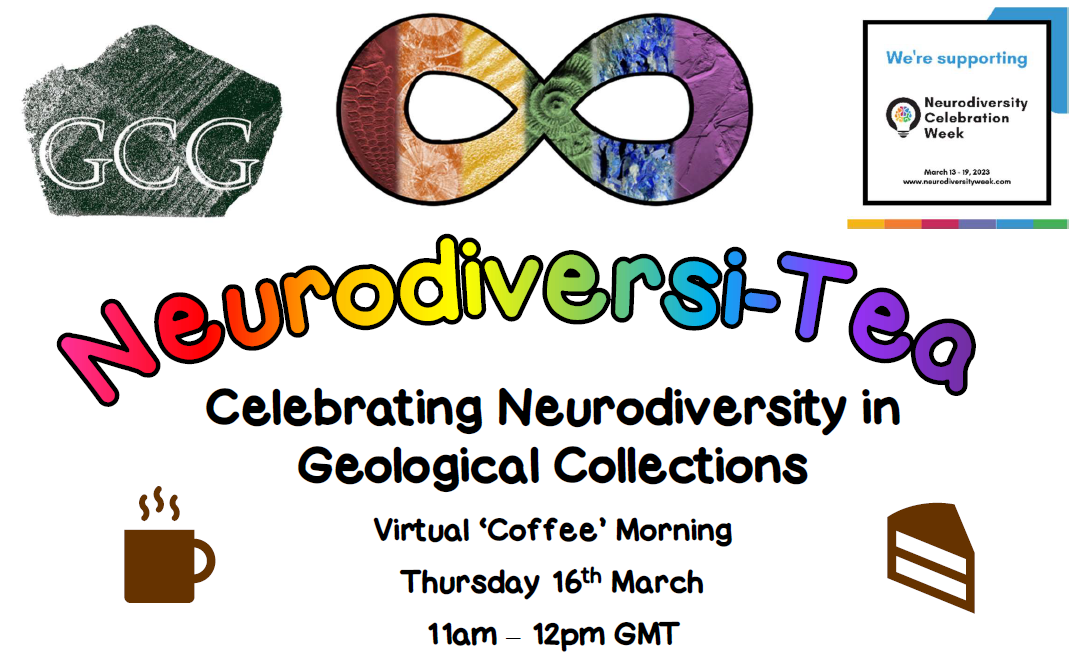 Celebrating neurodiversity in museum collections. Virtual ‘Coffee’ Morning Thursday 16th March 11am – 12pm GMT