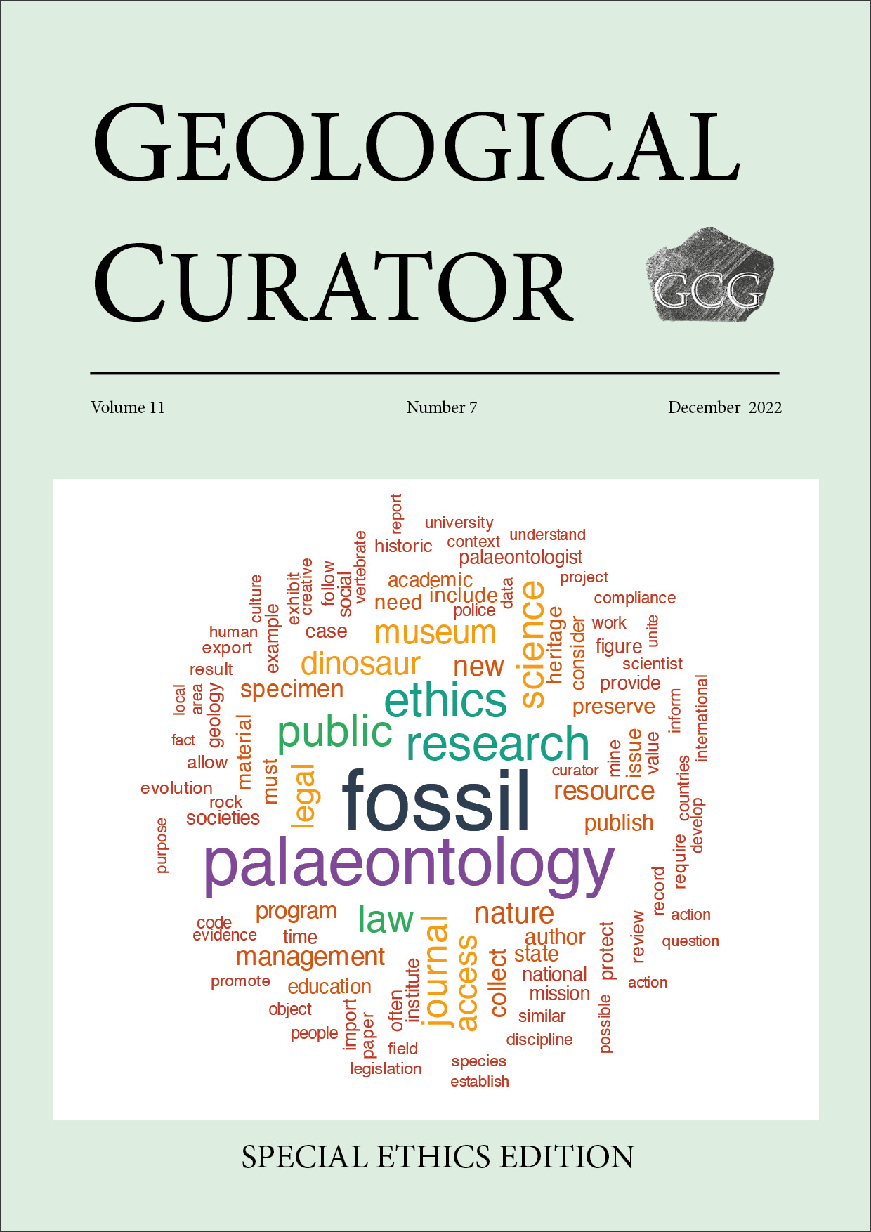 Geological Curator 11(7)